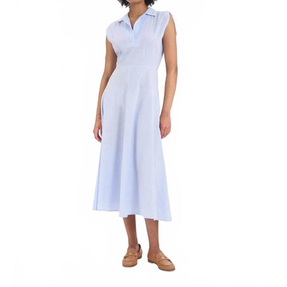 NEW INES DE LA FRESSANGE violine dress in baby blue